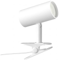 Lampe à pince PUNTO 1xGU10/9W/230V blanche