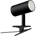 Lampe à pince PUNTO 1xGU10/9W/230V noire