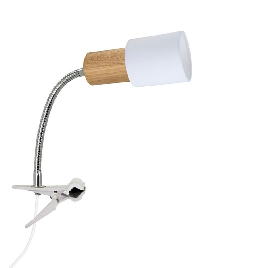 Lampe à pince TREEHOUSE 1xE27/25W/230V chêne