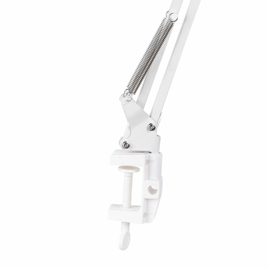 Lampe de bureau à pince WORKER 1xE27/10W/230V blanche