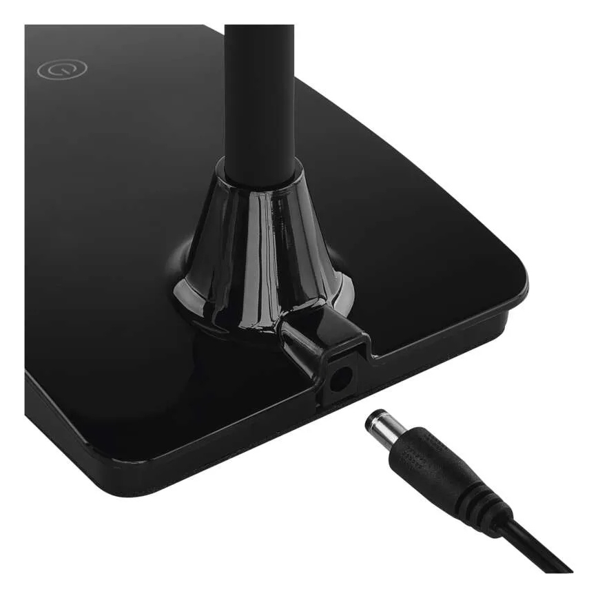 Lampe de bureau LED dimmable EDDY LED/6W/230V 3000/4500/6800K noire