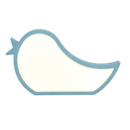 Lampe de bureau LED pour enfants BIRD LED/12W/230V bleue