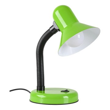 Lampe de bureau MENTOR 1xE27/15W/230V verte