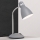 Lampe de bureau SCHOOL 1xE27/40W/230V gris/chrome mat
