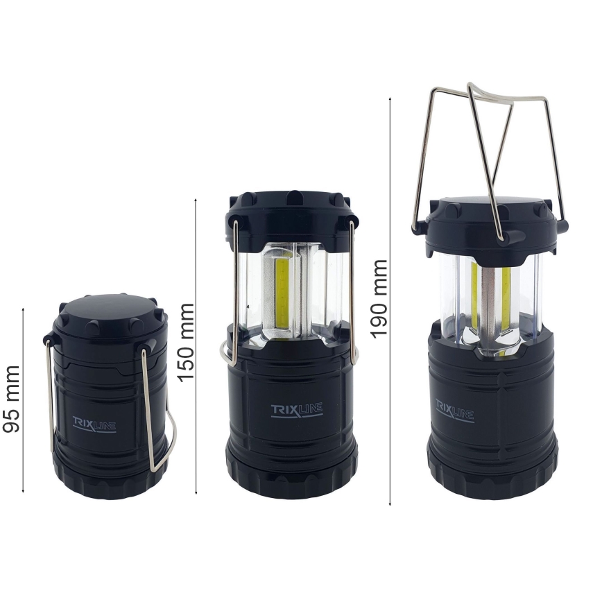 Lampe de camping portable LED 3xLED/3W/3xAAA 6400K