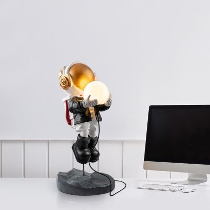 Lampe de chevet pour enfant ASTRONAUT 1xE14/40W/230V cuivrée