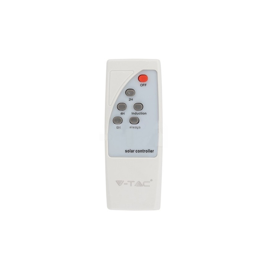 Lampe de rue solaire LED avec détecteur LED/10W/3,2V IP65 4000K + télécommande