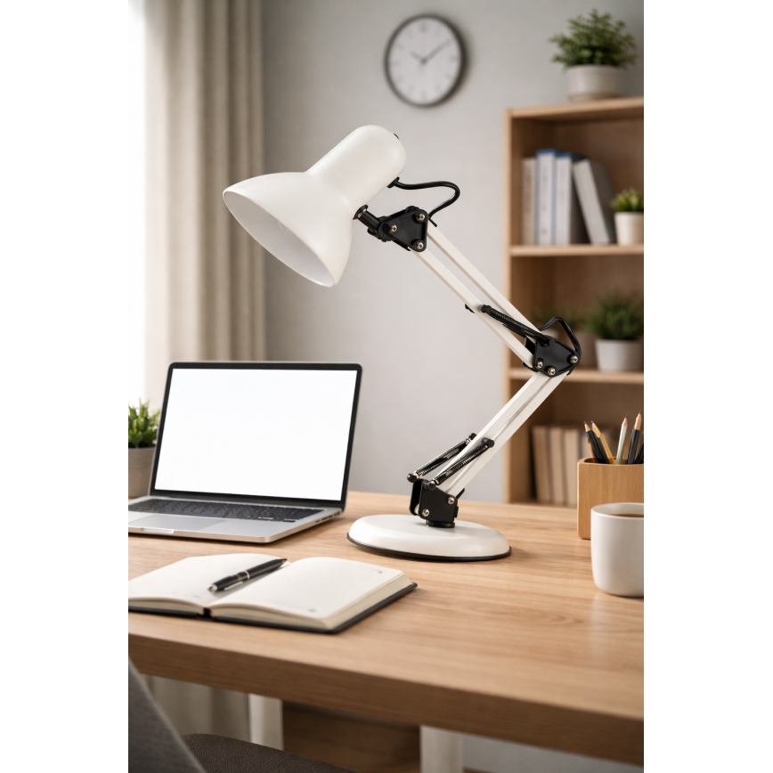 Lampe de table 1xE14/25W/230V blanche