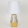 Lampe de table 1xE14/40W/230V blanc/doré