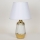Lampe de table 1xE14/40W/230V blanc/doré
