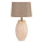 Lampe de table 1xE27/40W/230V beige/doré