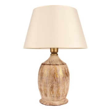 Lampe de table 1xE27/40W/230V doré