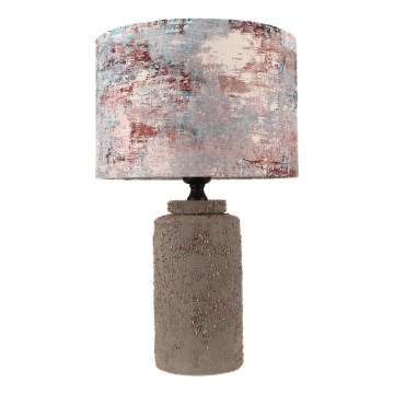 Lampe de table 1xE27/40W/230V marron/coloré
