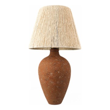 Lampe de table 1xE27/40W/230V marron/crème
