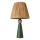 Lampe de table 1xE27/40W/230V marron/vert