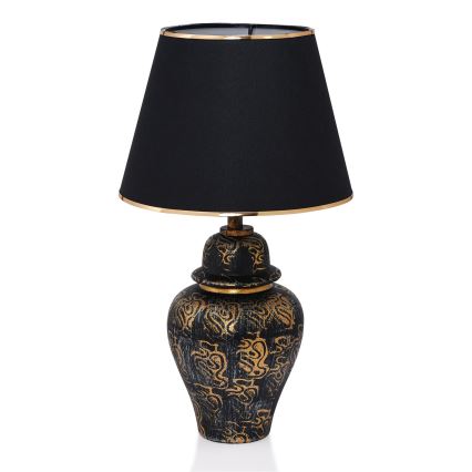 Lampe de table 1xE27/40W/230V noir