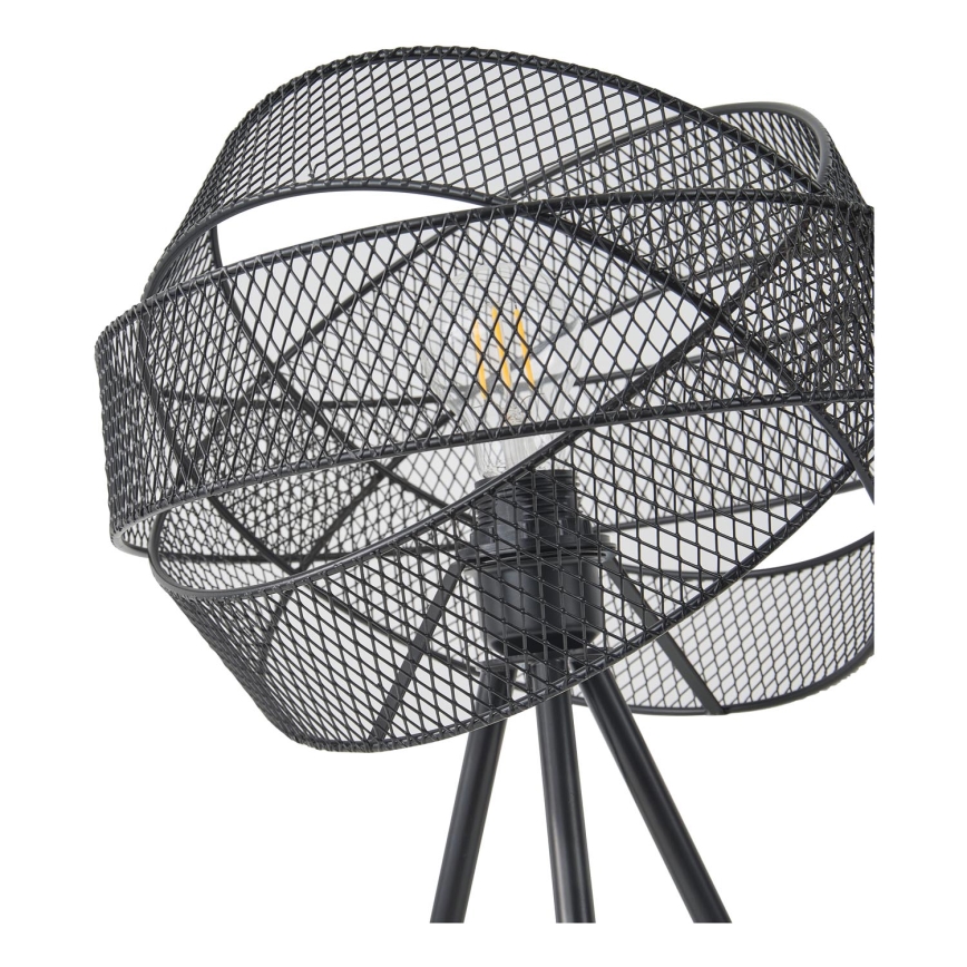 Lampe de table 1xE27/40W/230V noir