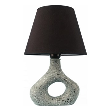 Lampe de table 1xE27/40W/230V noir/vert
