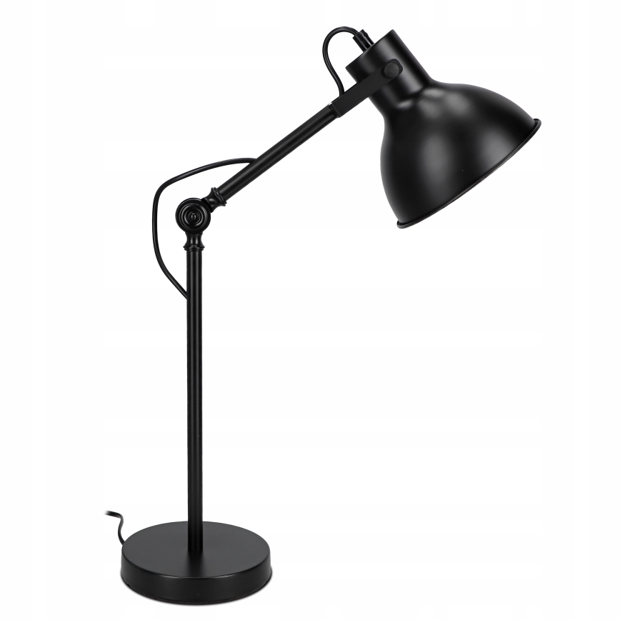 Lampe de table 1xE27/40W/230V noire
