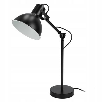 Lampe de table 1xE27/40W/230V noire