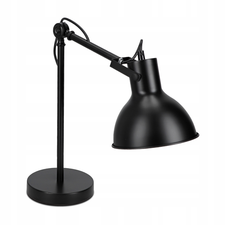 Lampe de table 1xE27/40W/230V noire