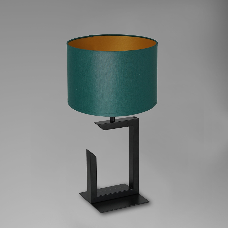 Lampe de table 1xE27/60W/230V 45 cm vert/doré