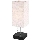 Lampe de table 1xE27/60W/230V avec chargeur USB