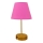 Lampe de table 1xE27/60W/230V rose/cuivre