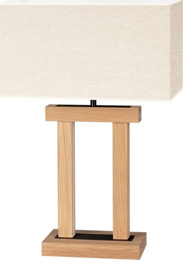 Lampe de table à intensité variable HAKON 1xE27/40W+ 2xLED/7,5W/230V 55 cm chêne