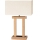 Lampe de table à intensité variable HAKON 1xE27/40W+ 2xLED/7,5W/230V 55 cm chêne