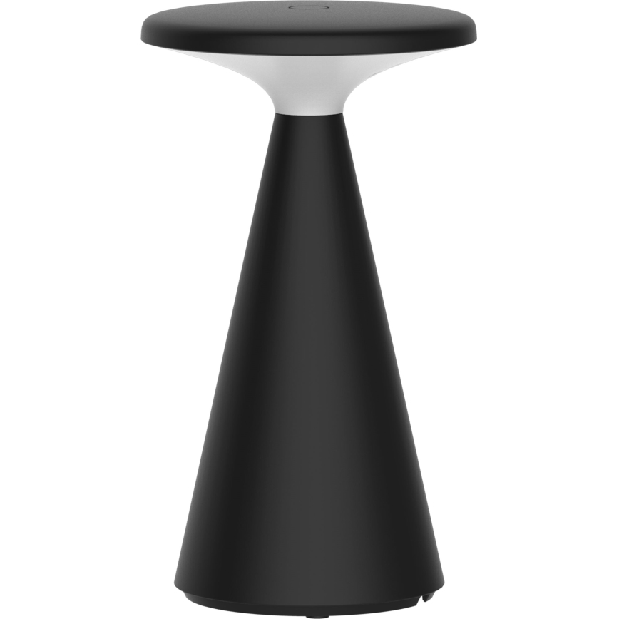 Lampe de table tactile extérieure à intensité variable PAROS LED/1,8W/5V USB 1800 mAh IP44 noir