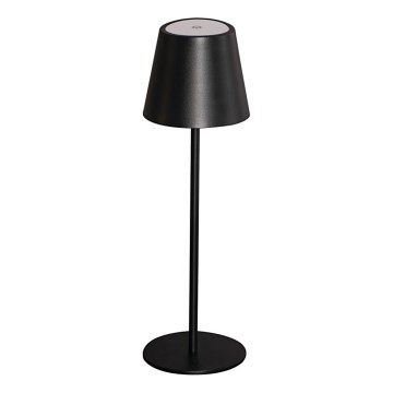 Lampe de table à intensité variable rechargeable INITA LED/1,2W/1800 mAh IP54 noir