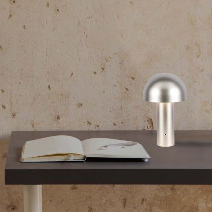 Lampe de table tactile rechargeable et à intensité variable LED/1W/5V 3000-6000K 1800 mAh doré