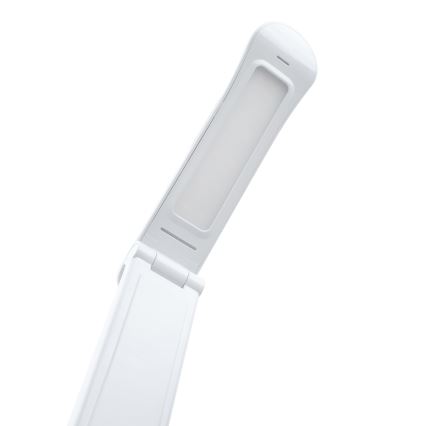 Lampe de table à intensité variable rechargeable LILLY LED/4W/5V 1200 mAh blanc