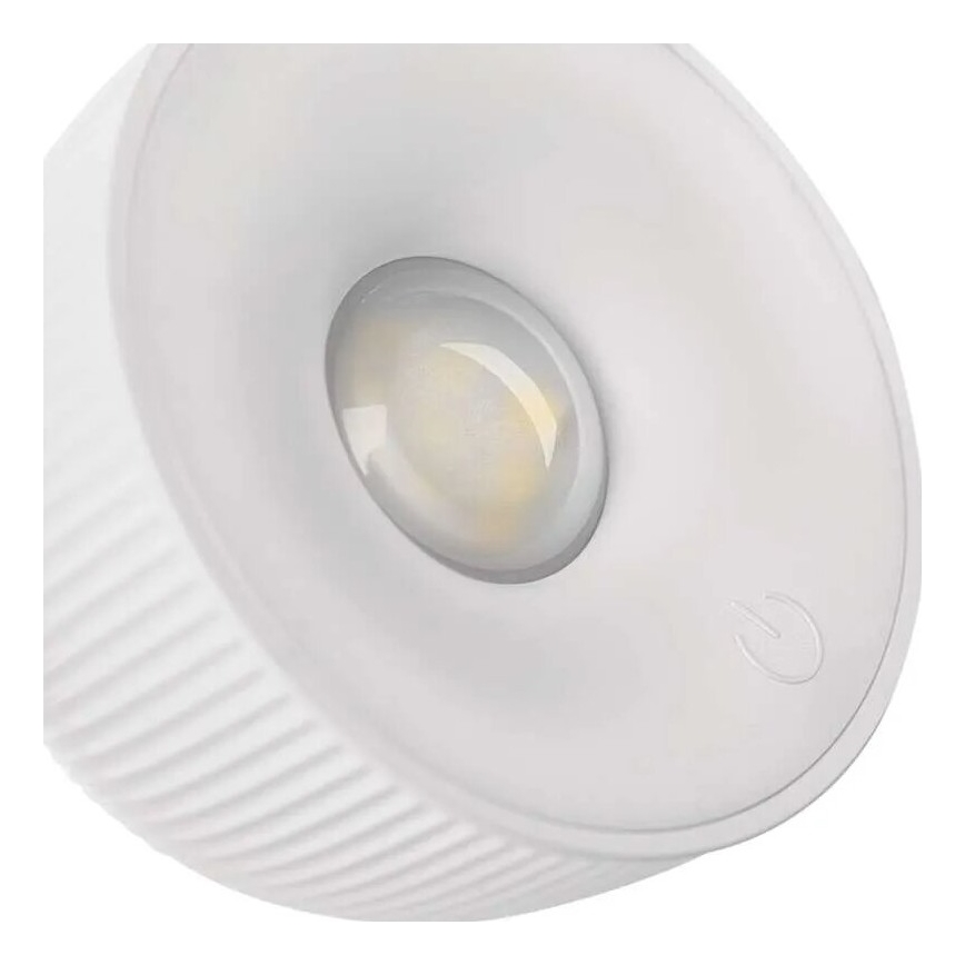 Lampe de table à intensité variable rechargeable magnétique 4en1 LED/4,2W/3,7V 4000K 1200mAh blanc