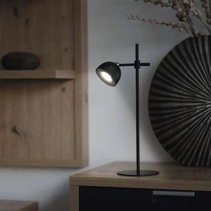 Lampe de table à intensité variable rechargeable magnétique 4en1 LED/4,2W/3,7V 4000K 1200mAh noir