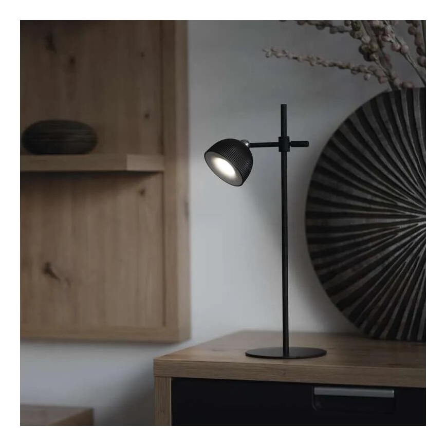 Lampe de table à intensité variable rechargeable magnétique 4en1 LED/4,2W/3,7V 4000K 1200mAh noir