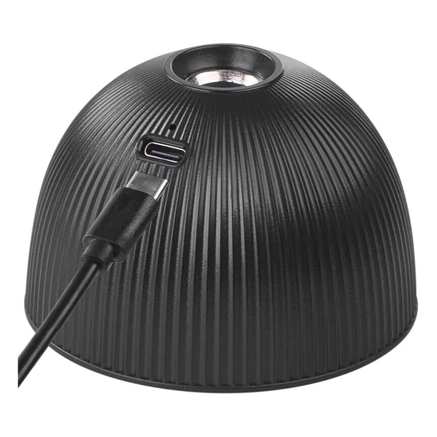 Lampe de table à intensité variable rechargeable magnétique 4en1 LED/4,2W/3,7V 4000K 1200mAh noir