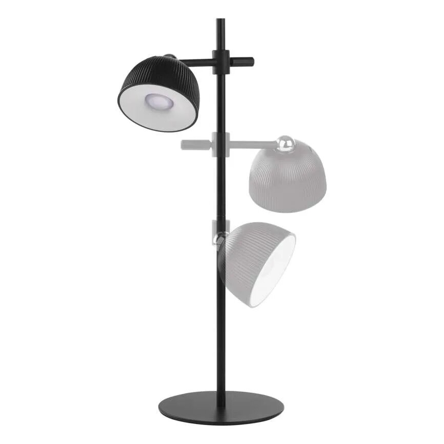 Lampe de table à intensité variable rechargeable magnétique 4en1 LED/4,2W/3,7V 4000K 1200mAh noir
