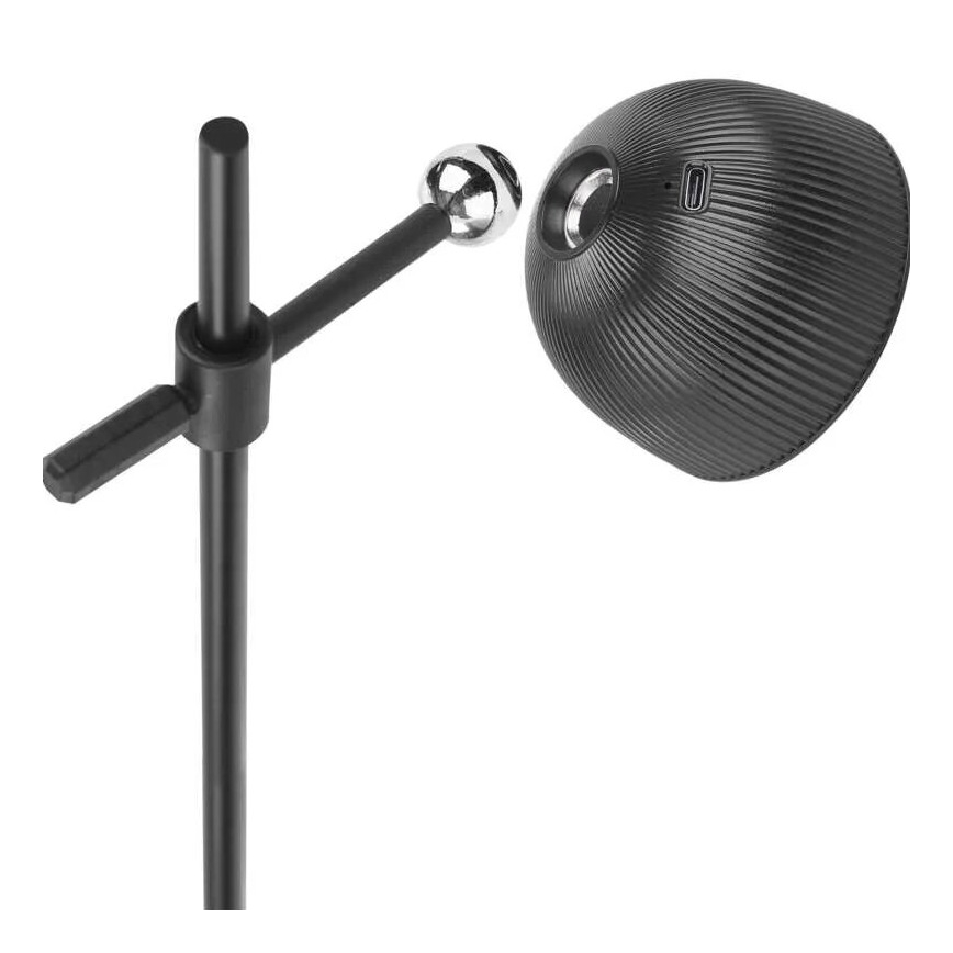Lampe de table à intensité variable rechargeable magnétique 4en1 LED/4,2W/3,7V 4000K 1200mAh noir