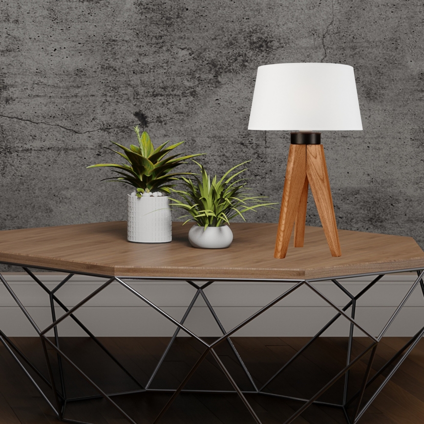 Lampe de table AIDA 1xE27/60W/230V chêne