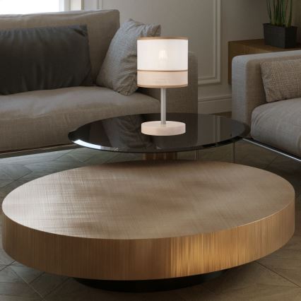 Lampe de table ANDREA 1xE27/60W/230V hêtre