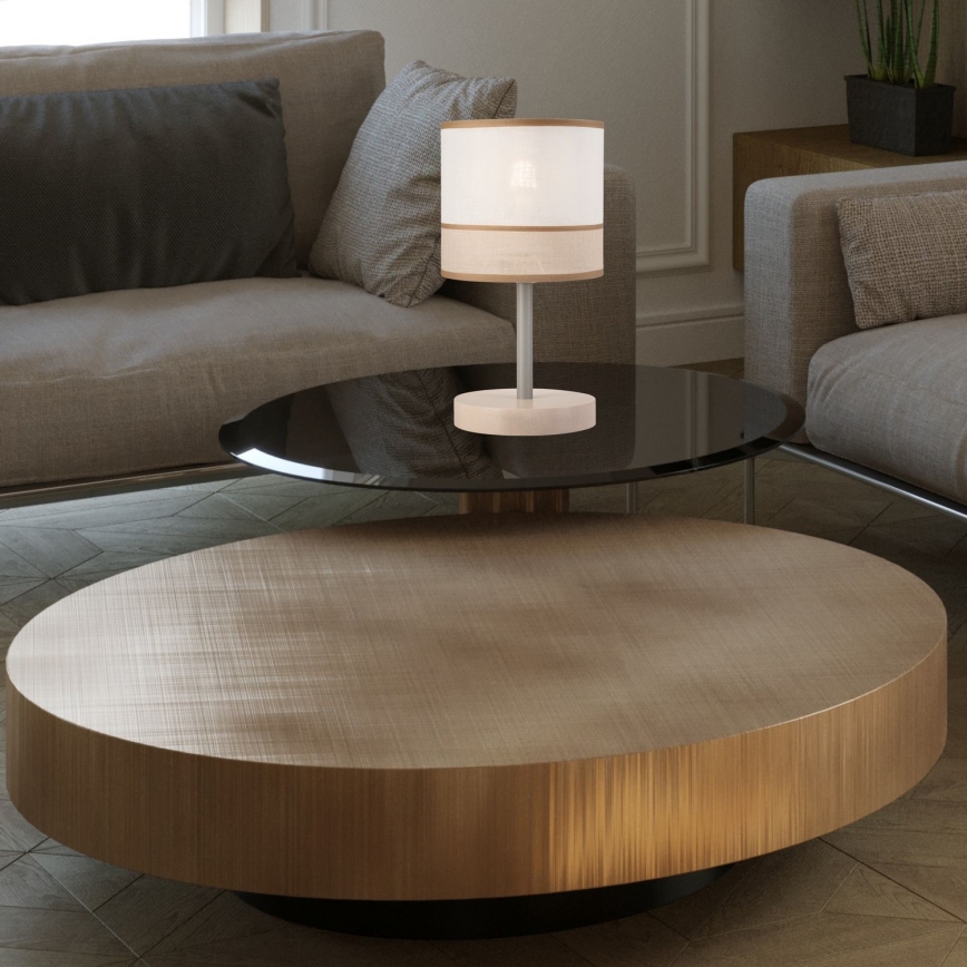Lampe de table ANDREA 1xE27/60W/230V hêtre