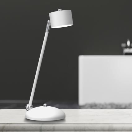 Lampe de table ARENA 1xGX53/11W/230V blanc/chrome brillant