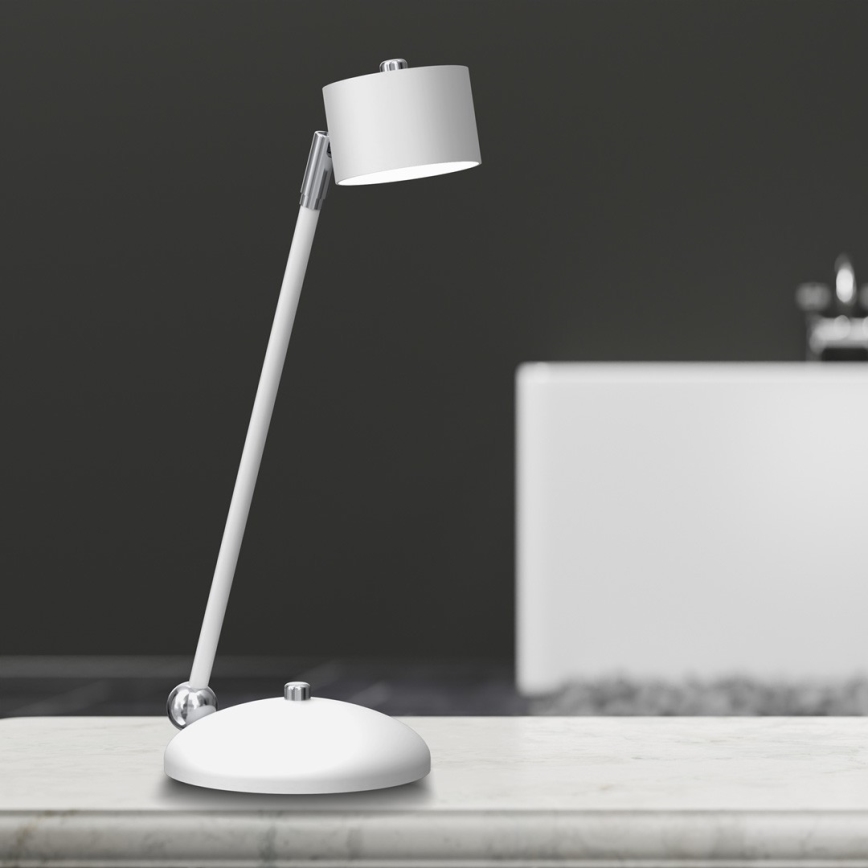 Lampe de table ARENA 1xGX53/11W/230V blanc/chrome brillant