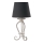 lampe de table ARKADA 1xE27/60W noir/argent patine