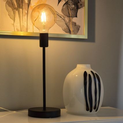 Lampe de table ASTRID 1xE27/60W/230V mat noir
