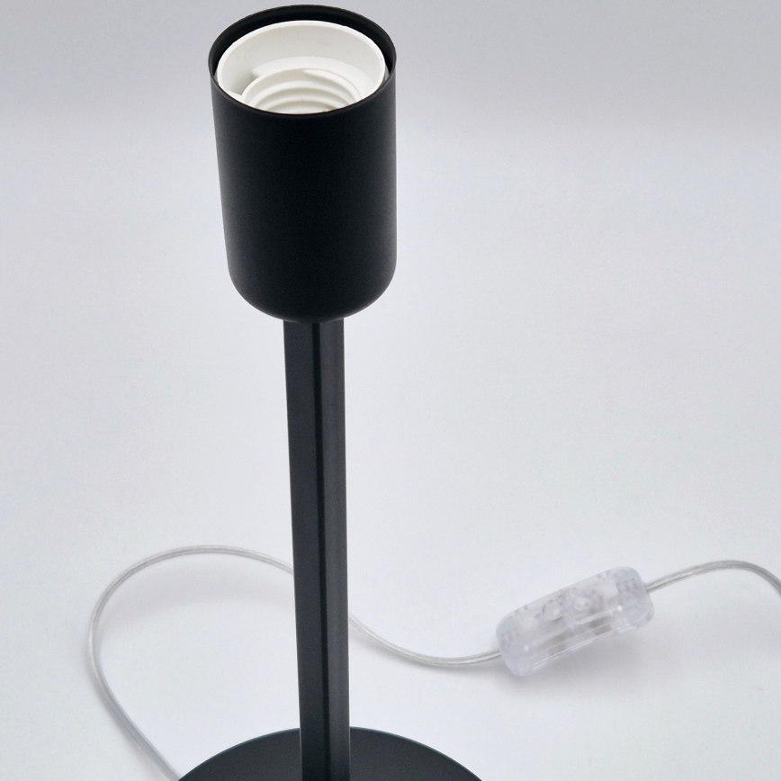 Lampe de table ASTRID 1xE27/60W/230V mat noir