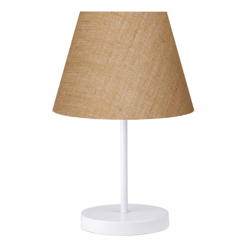 Lampe de table AYD 1 x E27 / 40 W / 230 V marron/blanc