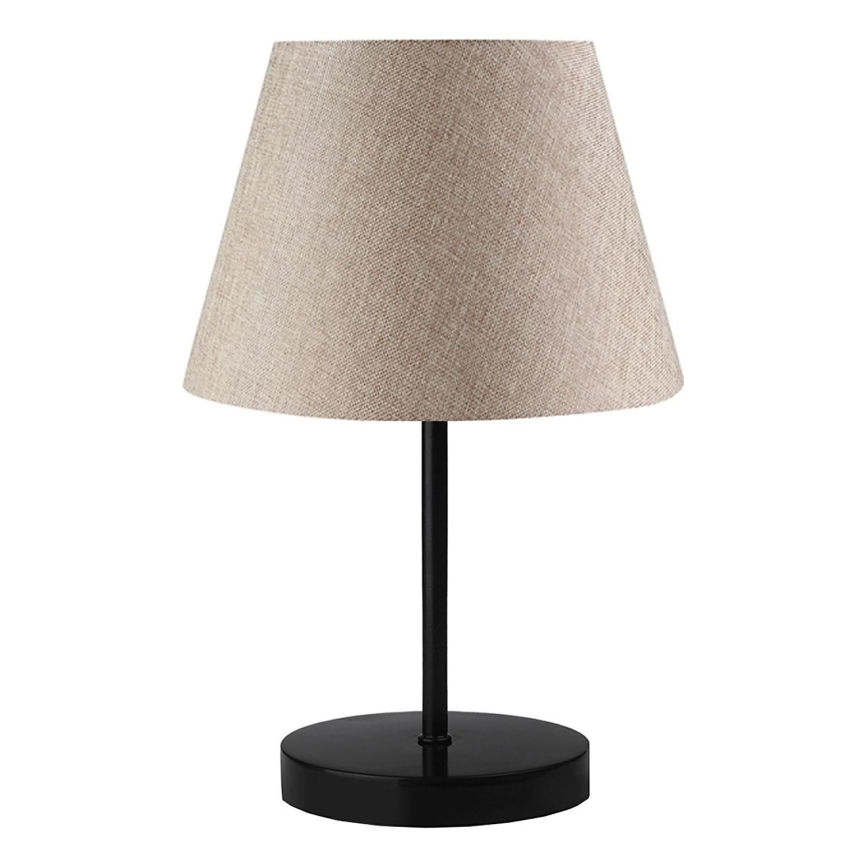 Lampe de table AYD 1xE27/40W/230V beige/noir